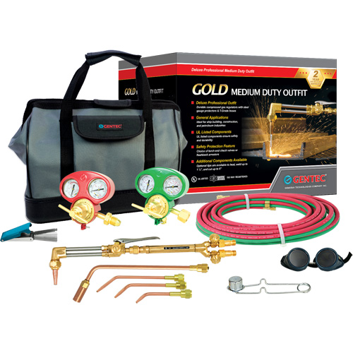 Jobber Medium-Duty Outfit, 1/2" Cut, 1/4" Weld NTL Industrial