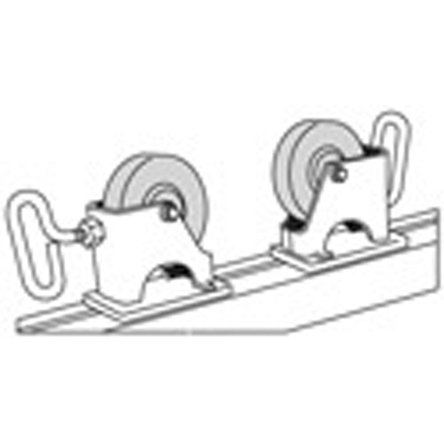 Adjust-A-Rolls&reg; Stand, 1000 lbs. Load Capacity, 36" Pipe Capacity NTL Industrial