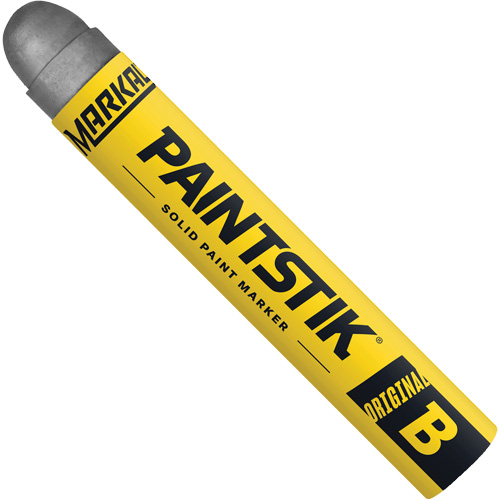 Paintstik&reg; Original B&reg; Paint Marker, Solid Stick, Aluminum NTL Industrial
