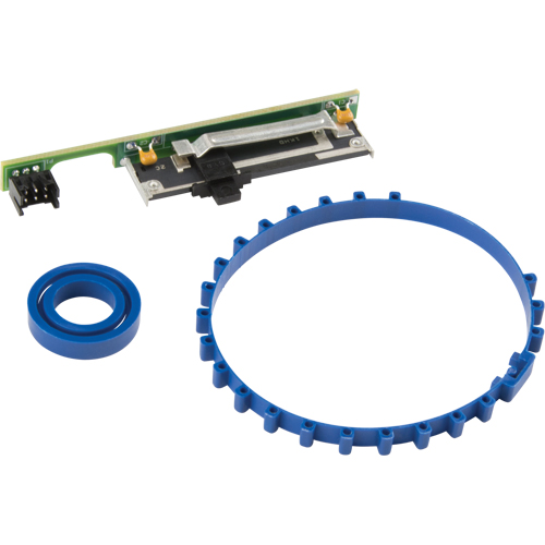 Potentiom&egrave;tre bleu et interrupteur complet NTL Industrial