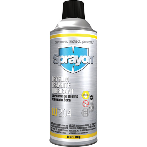 LU204 Dry Film Graphite Lubricant, Aerosol Can NTL Industrial