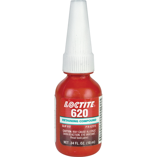 Retaining Compound 620 High Temperature, 10 ml, Bottle, Green NTL Industrial