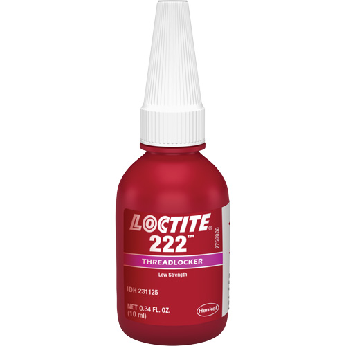 Compos&eacute; de blocage 222 petite vis, Mauve, Basse, 10 ml, Bouteille NTL Industrial