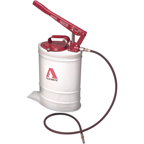 Manual Lubrication Pumps - Multi-Pressure Bucket Pumps, 1/3 oz./Stroke, Cast Iron NTL Industrial