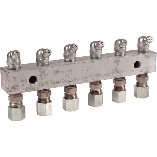 Bloc de boutisse long de 2-3/4", Filetage de 1/8" NTL Industrial