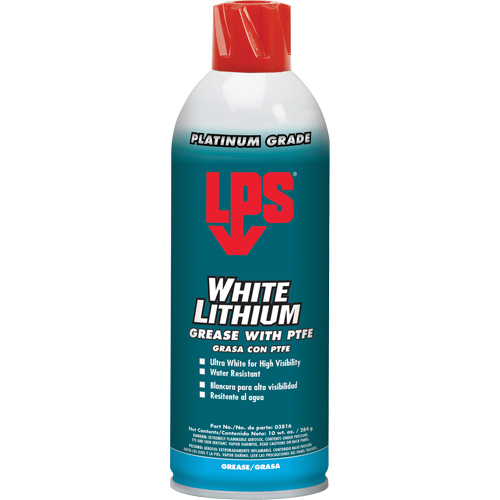 Graisse de Lithium blanche a/PTFE, Canette a&eacute;rosol NTL Industrial