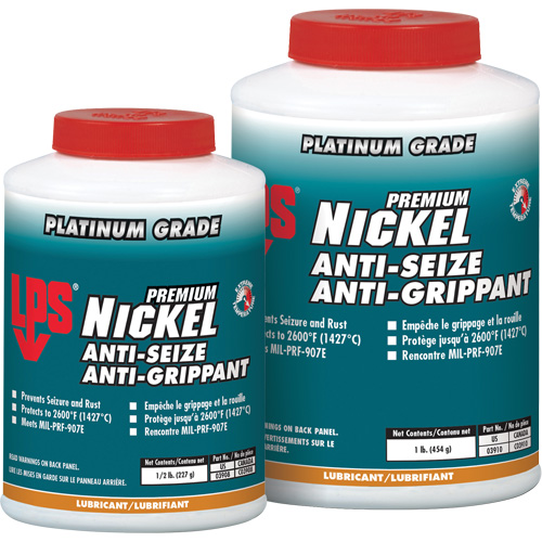 Nickel Anti-Seize, Bottle, 2600°F (1427°C) Max. Temp. NTL Industrial