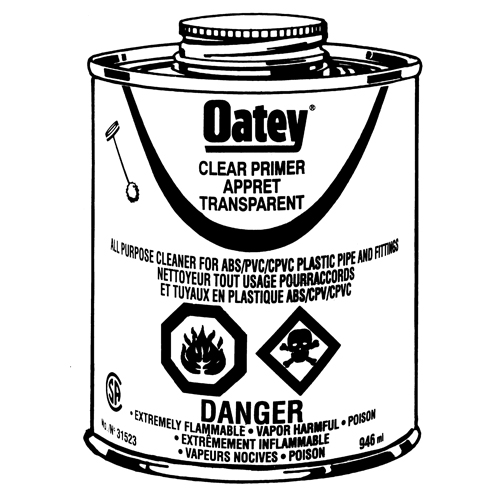 Clear Primer, 946 ml, Brush Top Can NTL Industrial