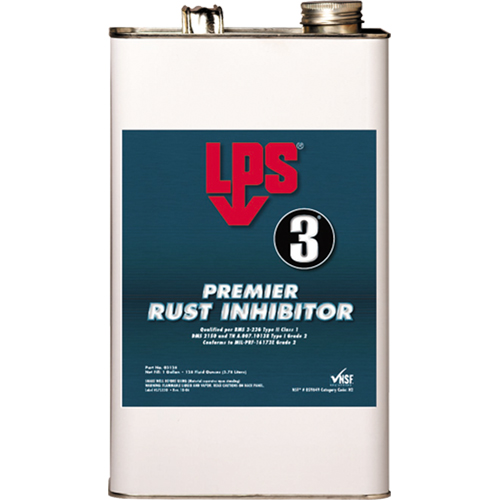 Inhibiteurs de rouille de qualit&eacute; 3, Gallon NTL Industrial