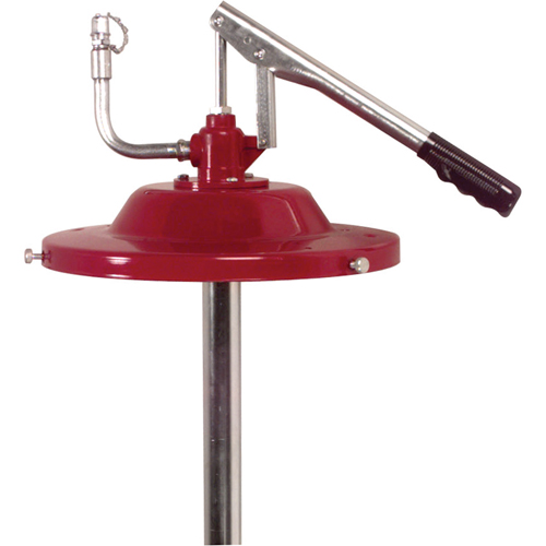 Manual Lubrication Pumps - Volume Delivery Loader Pumps, Zinc, 1 Lb./6 strokes, Fits 5 gal. NTL Industrial
