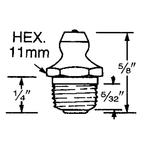Raccord, Filetage de 10 mm NTL Industrial
