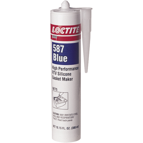 587 High Performance RTV Silicone Gasket Maker, Cartridge, Blue NTL Industrial