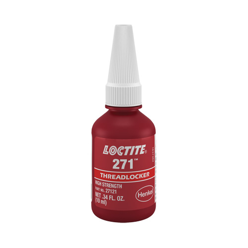 Threadlocker 271 , Red, High, 10 ml, Bottle NTL Industrial