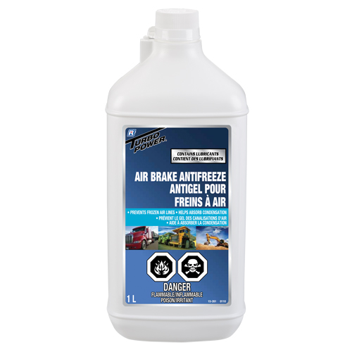 Antigel pour freins &agrave; air Turbo Power, Bouteille NTL Industrial