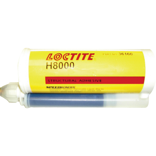 Adh&eacute;sif structural Speedbonder H8000, Deux composants, Cartouche double, 50 g, Vert NTL Industrial