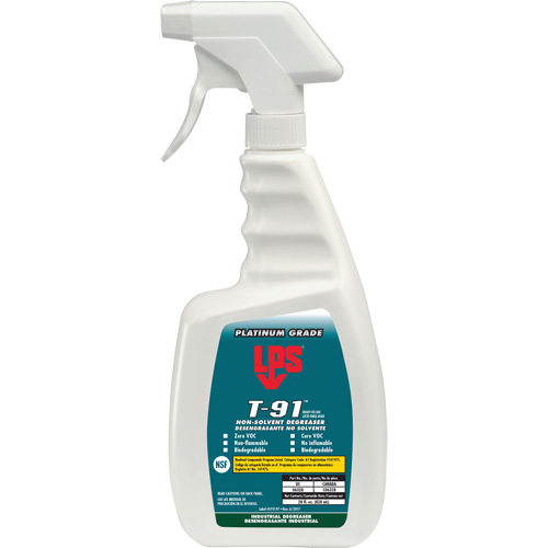 D&eacute;graissant sans solvant T-91, Bouteille &agrave; g&acirc;chette NTL Industrial