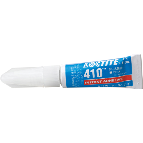 410 Instant Adhesive, Black, Tube, 3 g NTL Industrial
