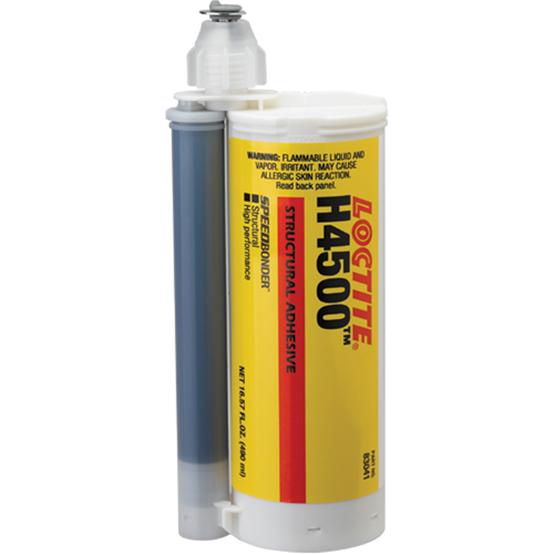 Speedbonder H4500 Structural Adhesive, Two-Part, Dual Cartridge, 678 g., Grey NTL Industrial