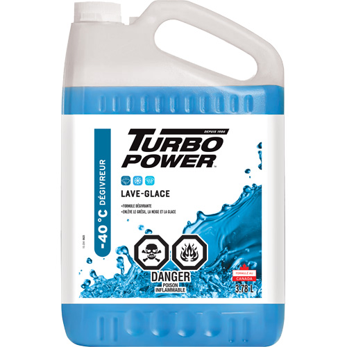 Liquide lave-glace toutes saisons Turbo Power, Cruche, 3,78 L NTL Industrial