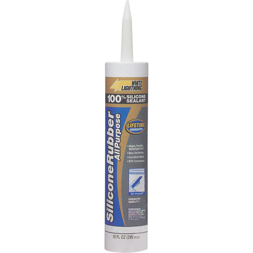 Scellant de silicone RTV &agrave; 100% de qualit&eacute; sup&eacute;rieure, Tube, Noir NTL Industrial