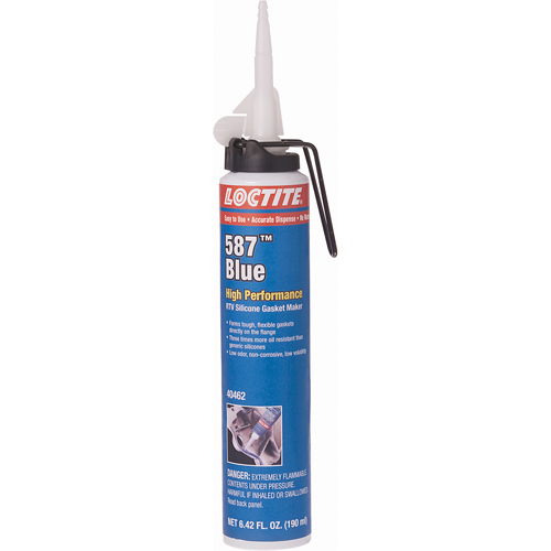 587 High Performance RTV Silicone Gasket Maker, Cartridge, Blue NTL Industrial
