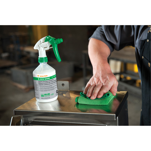 Nettoyant et protecteur de surface en acier inoxydable E-Nox Shine, 20 L, Seau NTL Industrial