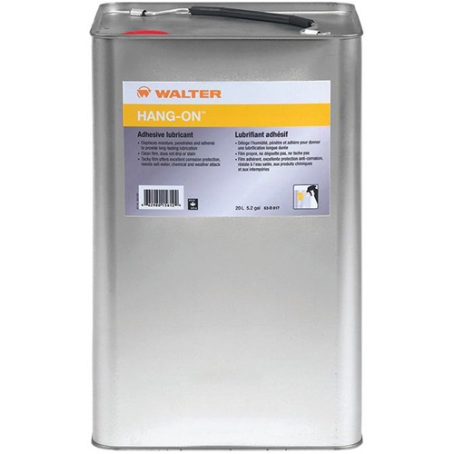 Lubrifiant adh&eacute;sif pour entretien HANG-ON, Seau NTL Industrial