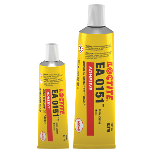 EA 0151 Adhesive, 3.3 oz., Kit, Two-Part, Clear NTL Industrial