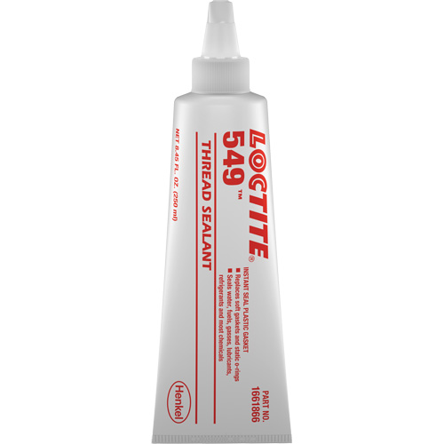 Scellant &agrave; filet 549, Tube, 250 ml, -54° C - 149° C/-65° F - 300° F NTL Industrial
