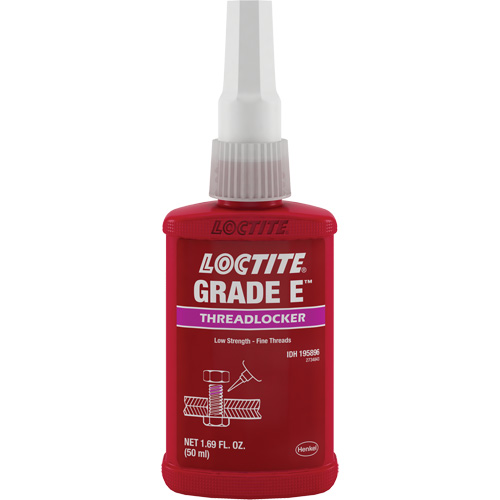 Threadlocker 080 Grade E, Purple, Low, 50 ml, Bottle NTL Industrial