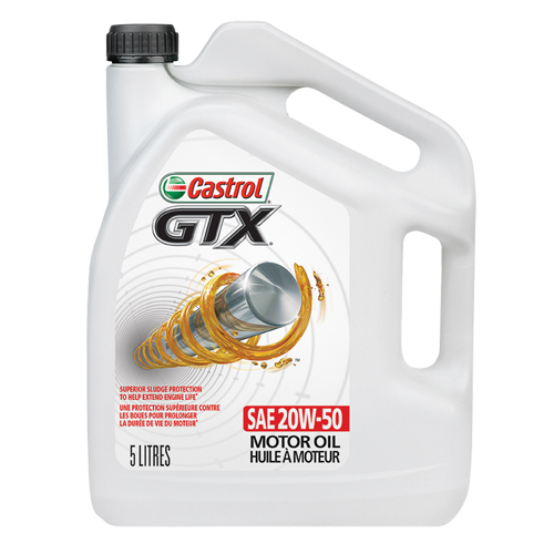 GTX&reg; 10W50 Motor Oil, 5 L, Jug NTL Industrial