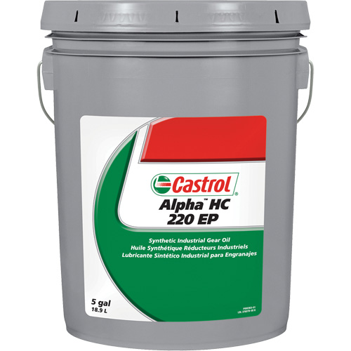 Alpha HC EP 220 Synthetic Industrial Gear Oil, 18.93 L NTL Industrial