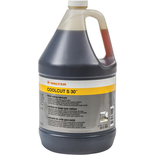 Lubrifiant de coupe soluble Coolcut S-30, Cruche NTL Industrial