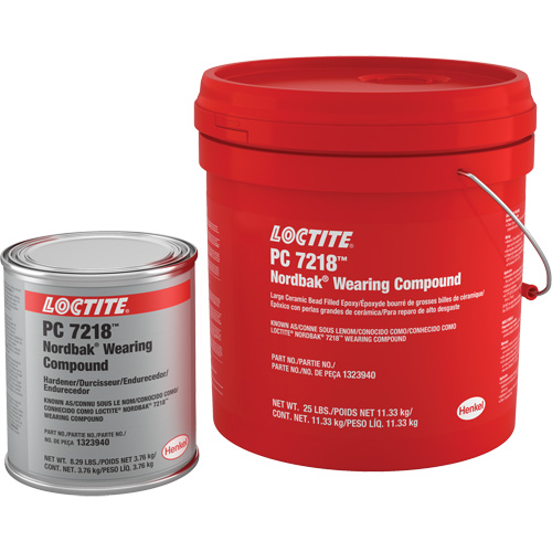 Wearing Compound 7218, 25 lbs., Pail, Two-Part, Grey NTL Industrial