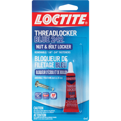 Compos&eacute; de blocage 242, Bleu, Moyen, 6 ml, Tube NTL Industrial