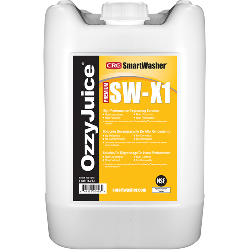 Solution de d&eacute;graissage SmartWasher OzzyJuice SW-X1 HP, Cruche NTL Industrial