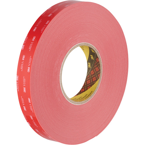 VHB Tape, 32.9 m (108') L x 1117.6 mm (44") W, 0.015 mm, Acrylic NTL Industrial