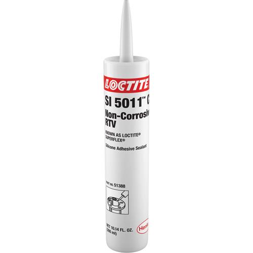 Superflex&reg; SI 5011CL Non-Corrosive RTV Silicone, Cartridge, Clear NTL Industrial