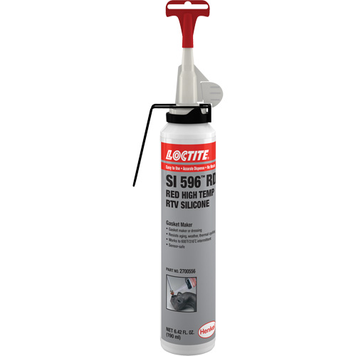 Superflex High Temp RTV Silicone Adhesive Sealant, Aerosol Can, Red NTL Industrial