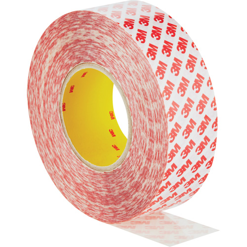 Ruban adh&eacute;sif double face, Polyester, 50 mm (1,96") la x 50 m (164') lo, 8 mils &eacute;pais NTL Industrial