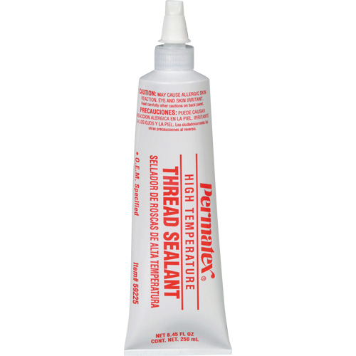 High Temperature Thread Sealant, Tube, 250 ml, -54° C - 204° C/-65° F - 400° F NTL Industrial