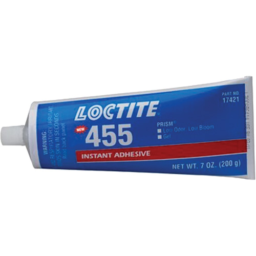 Gel adh&eacute;sif 455, Blanc cass&eacute;, Tube, 200 g NTL Industrial