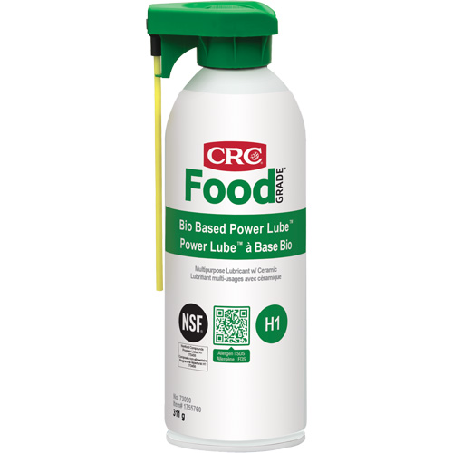 Lubrifiant polyvalent Power Lube biosourc&eacute; FoodGrade avec c&eacute;ramique, Canette a&eacute;rosol NTL Industrial