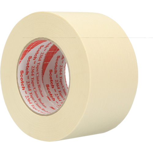 Performance Masking Tape 2364, 72 mm (3") x 55 m (180'), Tan NTL Industrial
