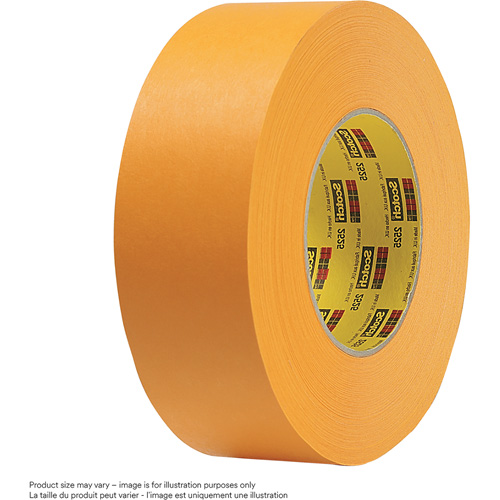 Ruban-cache plat Performance 2525, 72 mm (3") x 55 m (180'), Jaune NTL Industrial