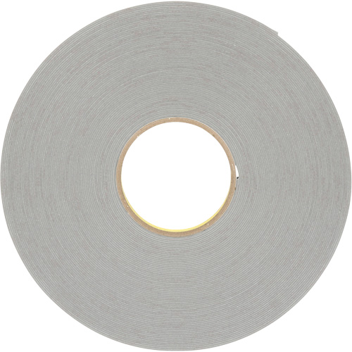 Ruban VHB, 33 m (108') lo x 18 mm (3/4") la, 25 mils, Vinyle NTL Industrial