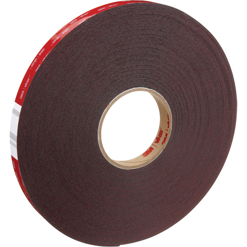 Ruban VHB, 33 m (108') lo x 18 mm (3/4") la, 45 mils, Acrylique NTL Industrial