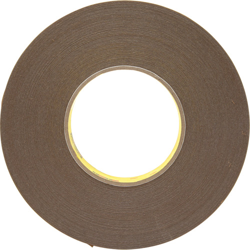 Ruban double face et repositionnable, 25,4 mm (1") la x 72 m (236') lo, 5,8 mils NTL Industrial