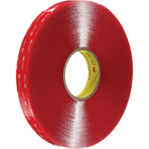 VHB Tape, 33 m (108') L x 12 mm (1/2") W, 40 mils, Acrylic NTL Industrial
