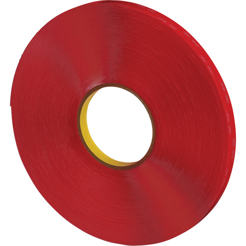 VHB Tape, 33 m (108') L x 12 mm (1/2") W, 40 mils, Acrylic NTL Industrial